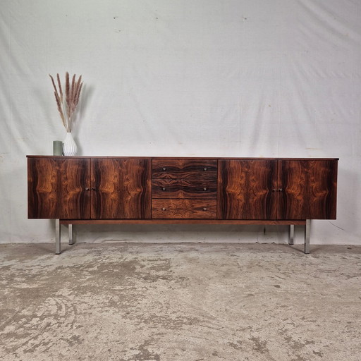 Vintage Rosewood Rosewood Sideboard, Wall Unit 1970s