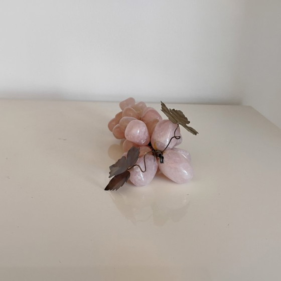 Image 1 of RAISINS DÉCORATIFS EN QUARTZ ROSE