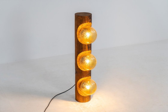 Image 1 of Sculptural floor lamp by Temde Leuchten (Switzerland, 1970s).