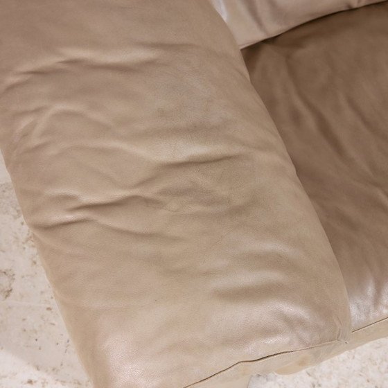 Image 1 of Conjunto de sofás de cuero Mk11355 «Modelo 4000» de Rolf Benz, juego de 4