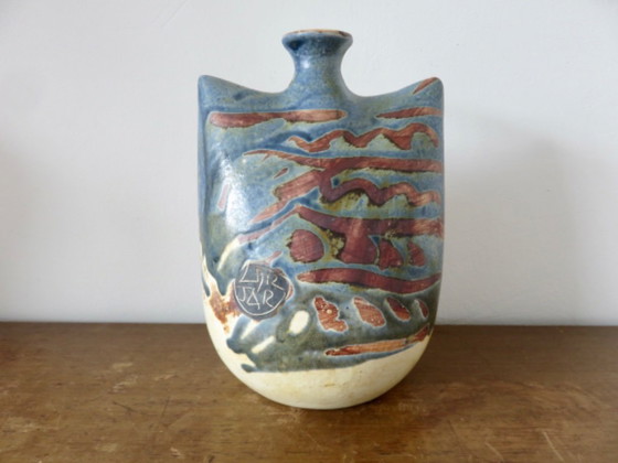 Image 1 of Jarrón de cerámica "Alfajar" España, estilo Picasso, años 80