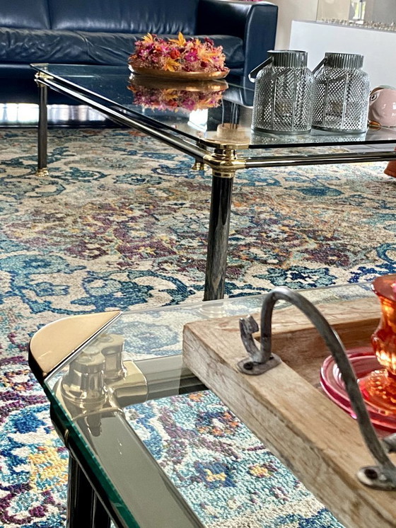 Image 1 of 2x Mara glazen salontafel