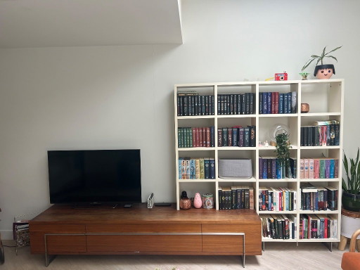 Bert Plantagie Tv-meubel Met Boekenkast – tv meubelen, Mdf, Metal