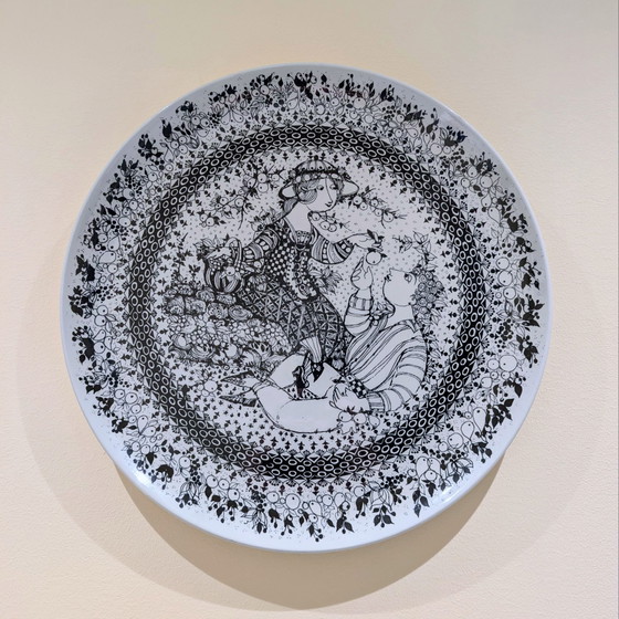 Bjørn Wiinblad 4 Seasons – set XL completo Ø35 cm – Decoración de pared, Porcelana (photo 6 of 10)