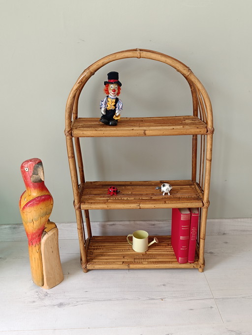 Bamboo shelf