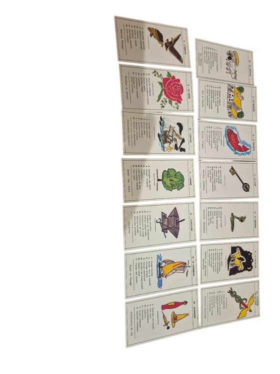 Jeux du Spiritisme, paper cards, Table accessories, White (photo 2 of 11)