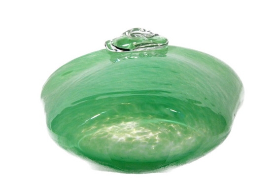 Vase en verre artisanal dans le style de Murano, L14xP9xH18cm – Glass (photo 4 of 6)