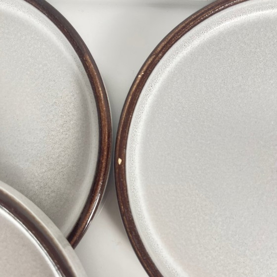 Image 1 of Set mit 10 Niderviller Steingut-Brot-/Tapas-Tellern