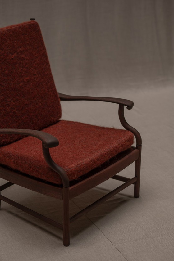 Image 1 of Seltener chinesisch inspirierter dänischer Sessel, 1960er Jahre