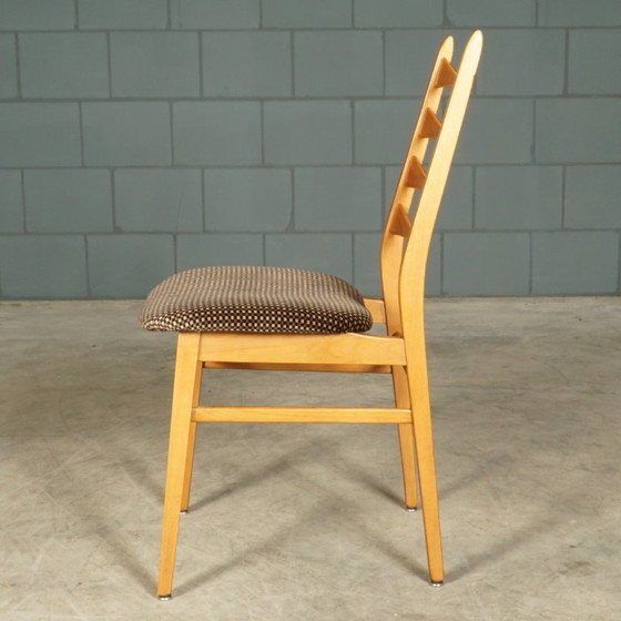 Vintage Eetkamerstoelen – Bähre Mignon Möbel – Jaren 60 – Textile (photo 9 of 18)