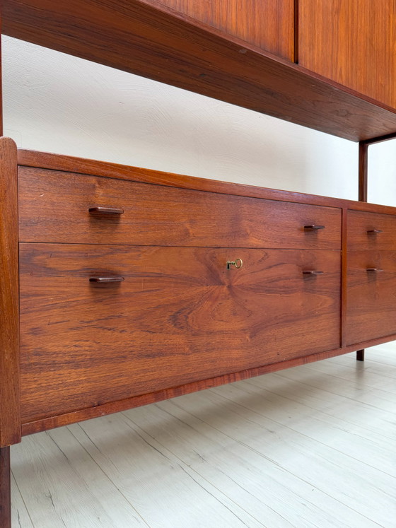 Image 1 of Aparador danés antiguo de teca RY20 de Hans J. Wegner para Ry Møbler, década de 1950.