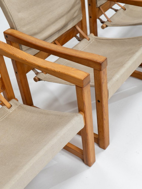 Image 1 of Midcentury Modern Set of Four Karin Mobring Armchairs Model Diana by Ikea in Sweden, 1970s