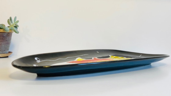 Image 1 of PIATTO XL Fabbrica di terracotta Niderviller Francia VINTAGE