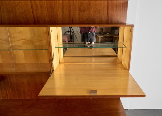 Vintage Wall Unit, 1960s, Czechoslovakia – Wall cabinet, Wood (photo 11 of 19)