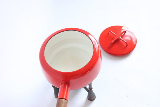 Image 1 of Set per fonduta di Jens Quistgaard per Dansk Designs, Danimarca anni '50