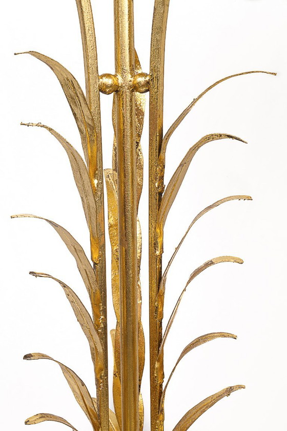 Set of 2 Art Deco Floor lights – Gold, Iron (photo 4 of 8)