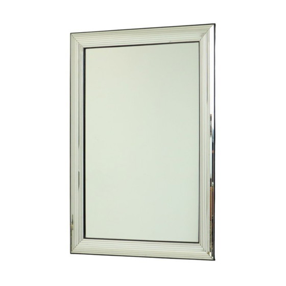 Image 1 of Specchio Deknudt Silver Hollywood Regency