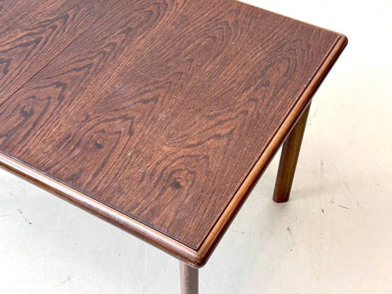 Extendable mid-century dining table in dark wood – 1960s/70s (photo 13 of 15)