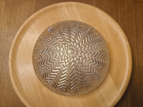 Image 1 of Limburg plaffonnairre Amber glas