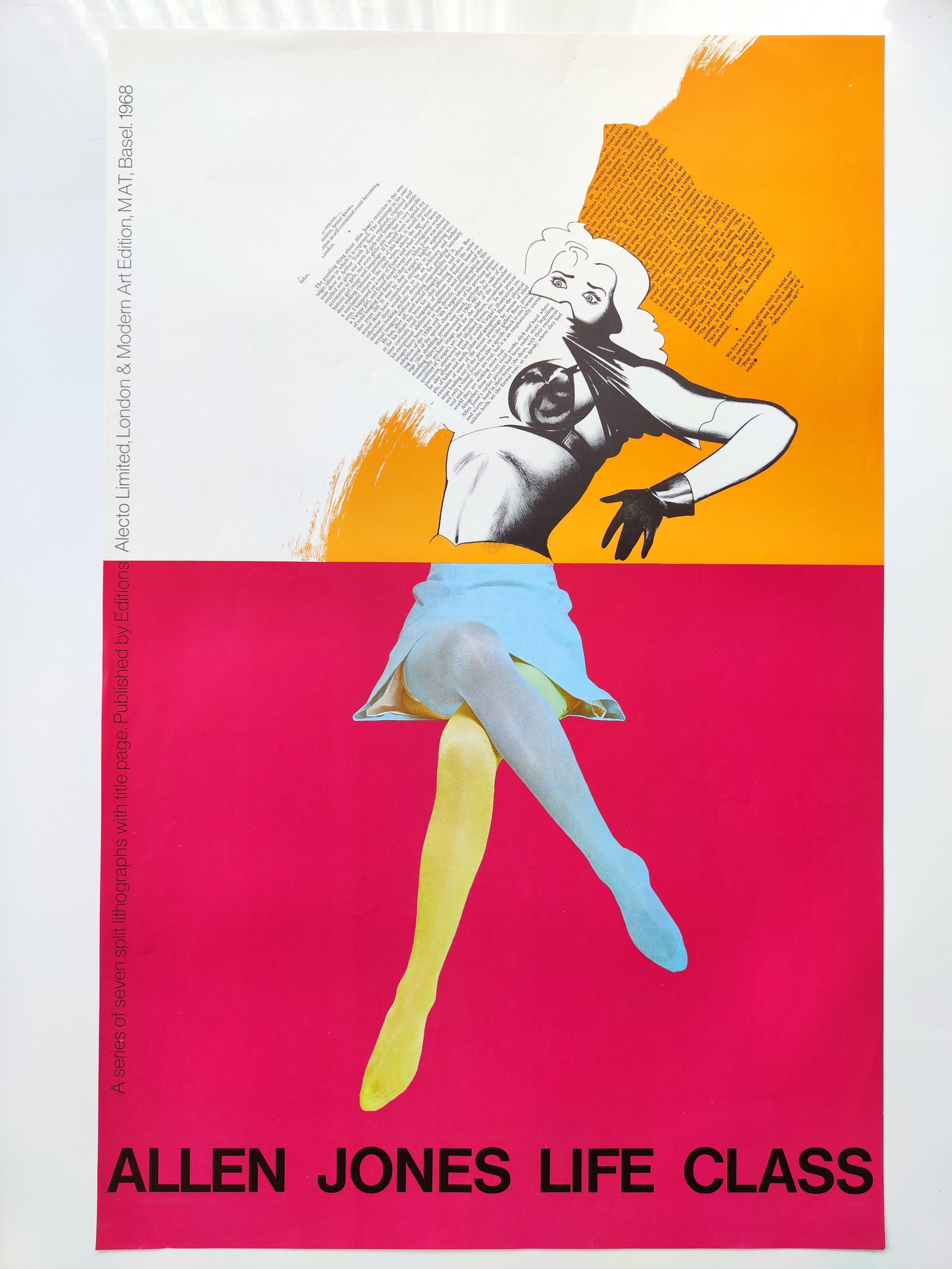 Allen Jones - Life Class - 1968 - Vintage Poster | €100 | Whoppah