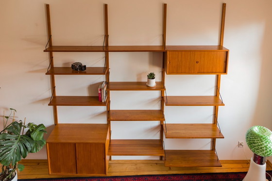 Image 1 of Modulares Wandregalsystem von Poul Cadovius für Cado, 1960er Jahre