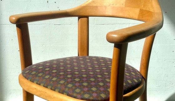 Danish vintage armchairs by Rainer Daumiller for Design + Handwerk – Side chairs, Wood (photo 7 of 15)
