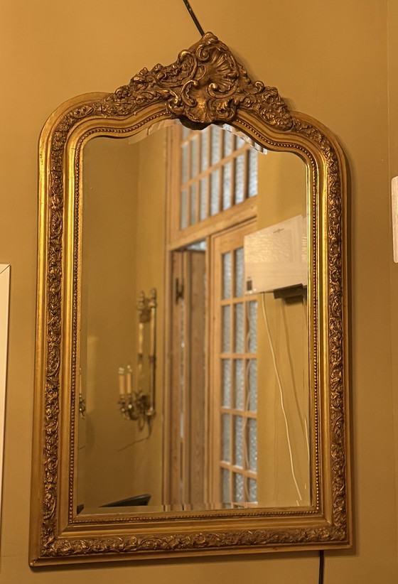 Image 1 of Magnifique miroir ancien