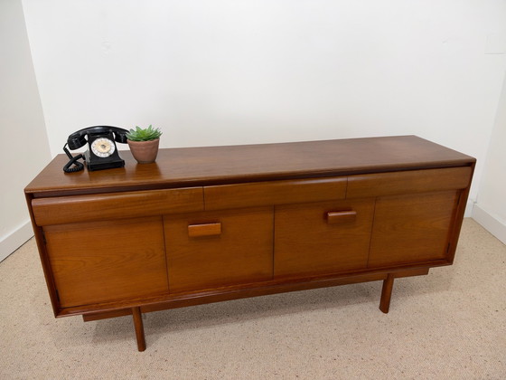 Credenza in teak White & Newton – Modello Byfolder – Anni '60 – Credenze, Legno (photo 5 of 13)