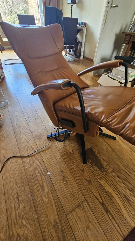 Image 1 of Precioso sillón reclinable de cuero C-102 de Prominent.