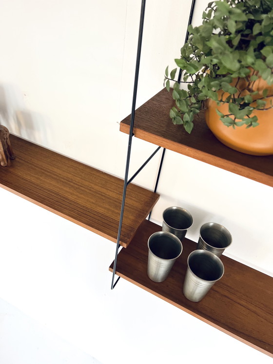 Image 1 of Scaffale a muro modulare XL vintage, WHB Germania '60