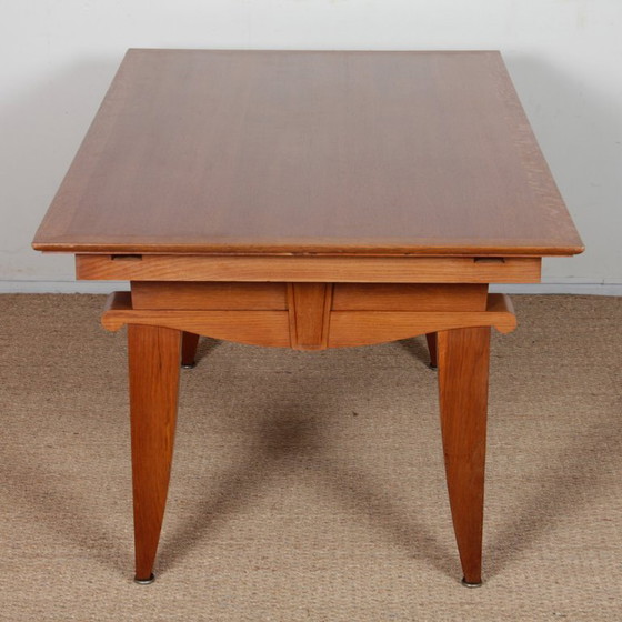 Oak Dining Table, French Work from the 1940s – Wood (photo 6 of 7)