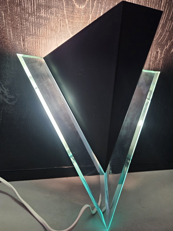 Image 1 of Lampada da parete vintage Honsel in stile Memphis, anni '80