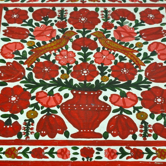 Image 1 of Baúl nupcial de arte popular, circa 1950