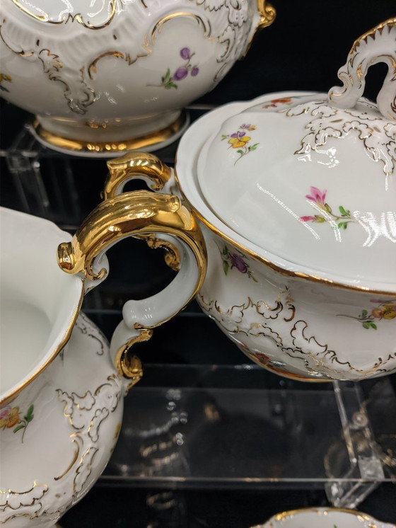 Image 1 of Meissen - E.A.Leuteritz - Theeservies (15) 