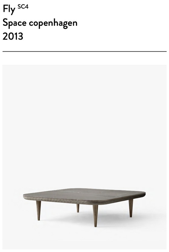 Mesa auxiliar de diseño &Tradition Space Copenhagen Fly SC4 – Mesas de centro, Marble (photo 5 of 7)