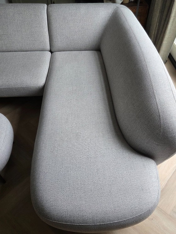 Image 1 of Divano angolare LeoLux Flint con pouf