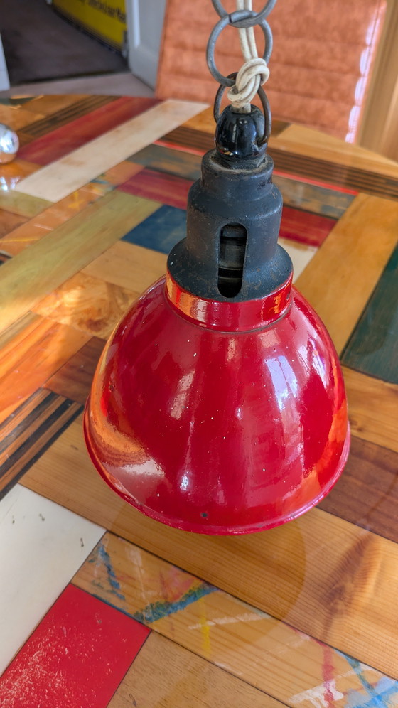 Image 1 of Suspension Kandem Bauhaus vintage années 1930/40