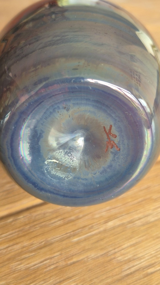 Cabinet Vases Lamp Glass Design Signed – Glass art (photo 8 of 13)