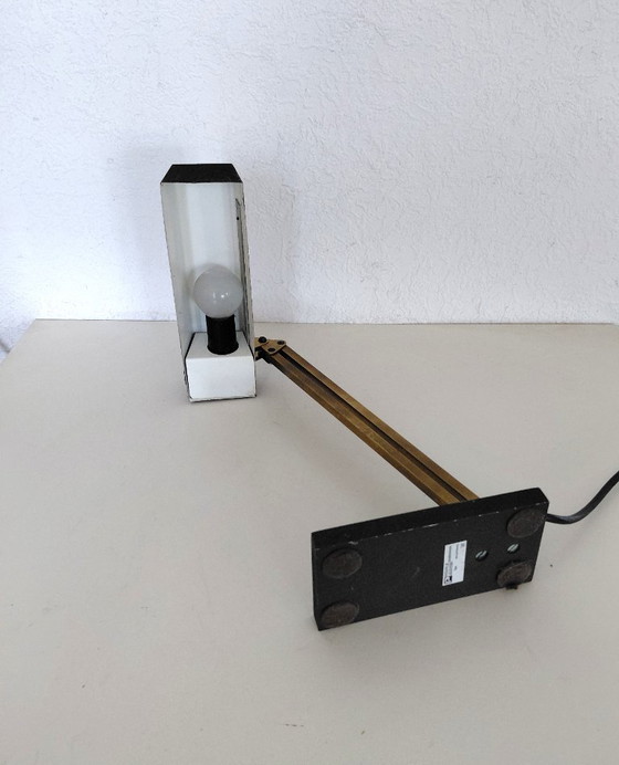Image 1 of Pfaffl desk lamp model 833 in brown