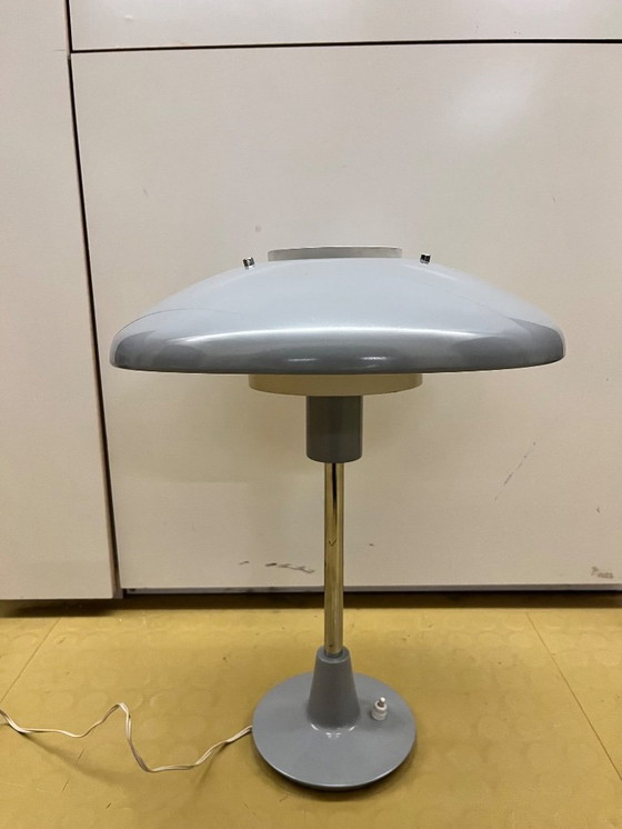Image 1 of Stilnovo – Model 8022 – Table lamp – Chrome and lacquered metal – Italian design 1950