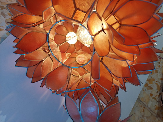Image 1 of Coral Cadiz Mid Century hanglamp van Rausch