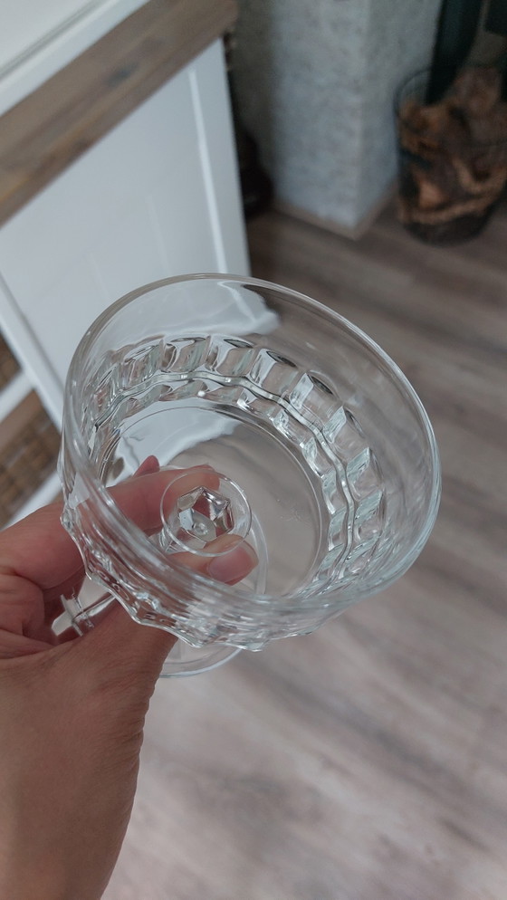 Image 1 of 6 coupes à champagne en cristal / verres vintage