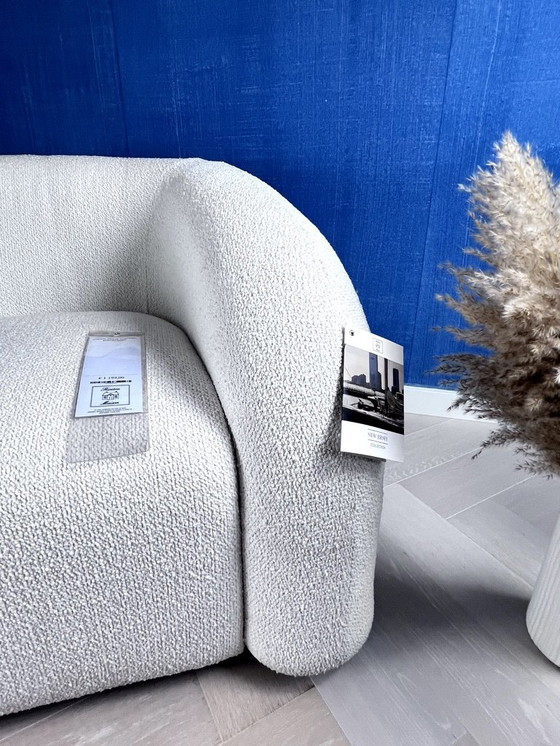 Image 1 of Riviera Maison - Poltrona Vittorio girevole, Semplicemente bianco