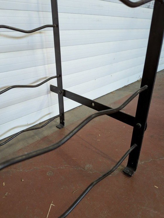 Image 1 of Casier à vin Rigidex original français 150 fl - Style industriel vintage