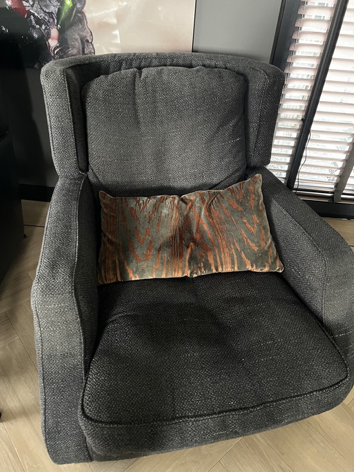 Natuzzi armchair fabric