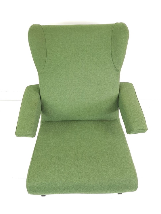 Image 1 of Vintage Archi Armchair Ligne Roset Wool Green Plough Wool Plough