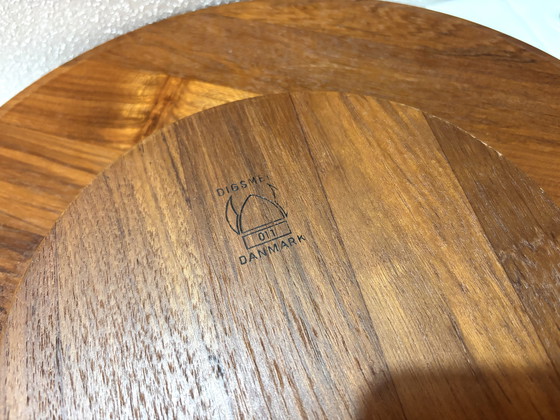 Image 1 of Carrusel de aperitivos Digsmed con bandejas de Holmegaard, Dinamarca. Juego de 17 piezas.