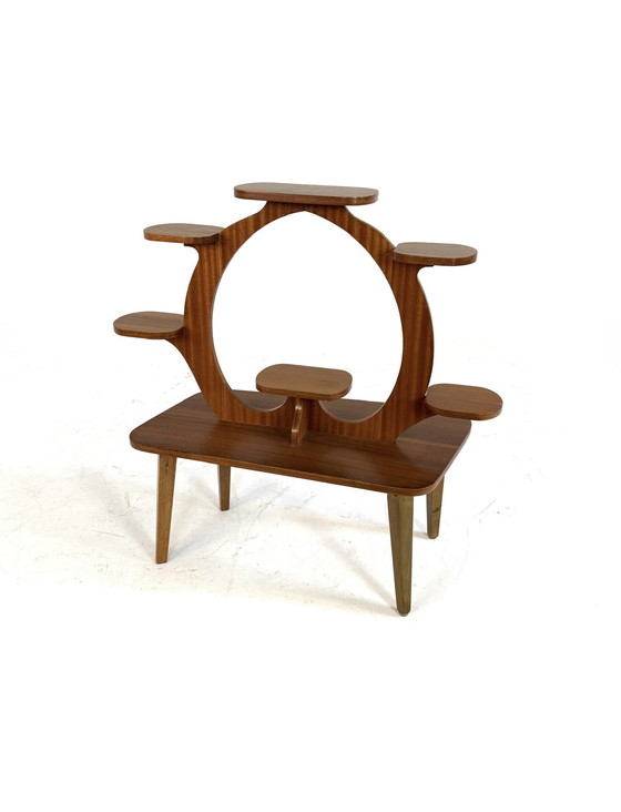 Image 1 of Vintage XL plantentafel ‘60