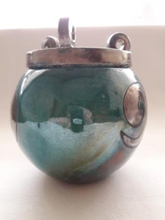 Image 1 of Sehr schöner Keramiktopf von Federico Becchitti. 🪴