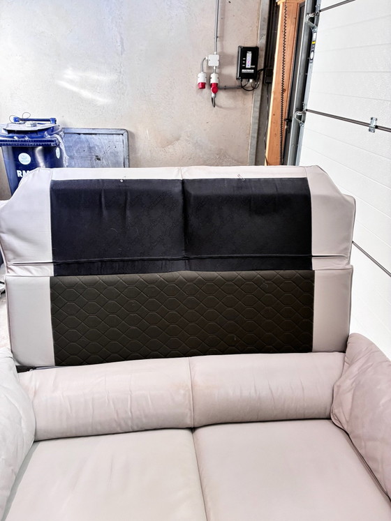 Leolux 2-seater Sofa – Leather, Textile (photo 5 of 5)